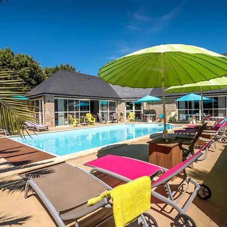 L'Hippocampe Hotel Plouharnel Bagian luar foto