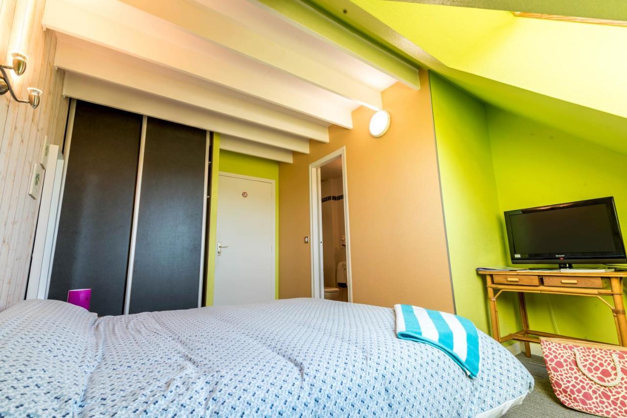L'Hippocampe Hotel Plouharnel Bagian luar foto