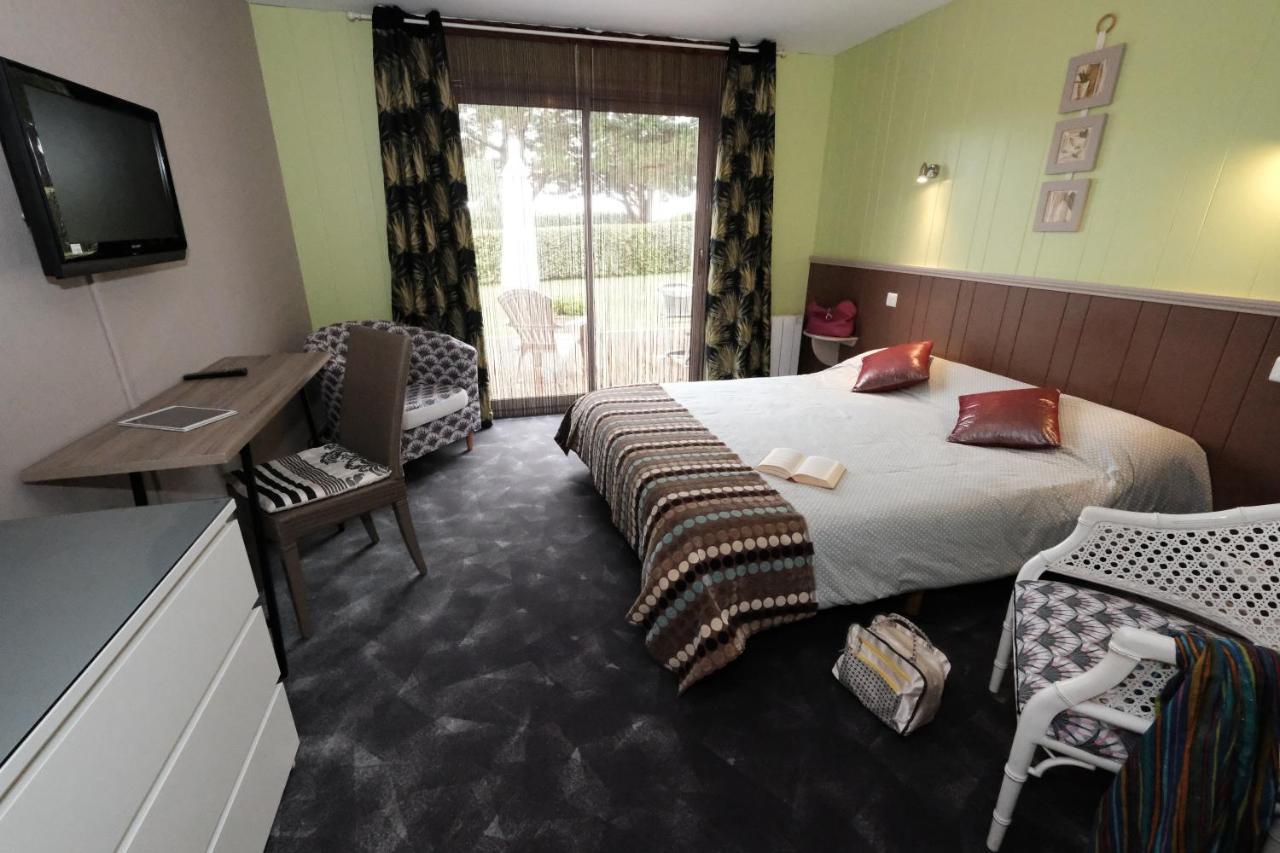 L'Hippocampe Hotel Plouharnel Bagian luar foto