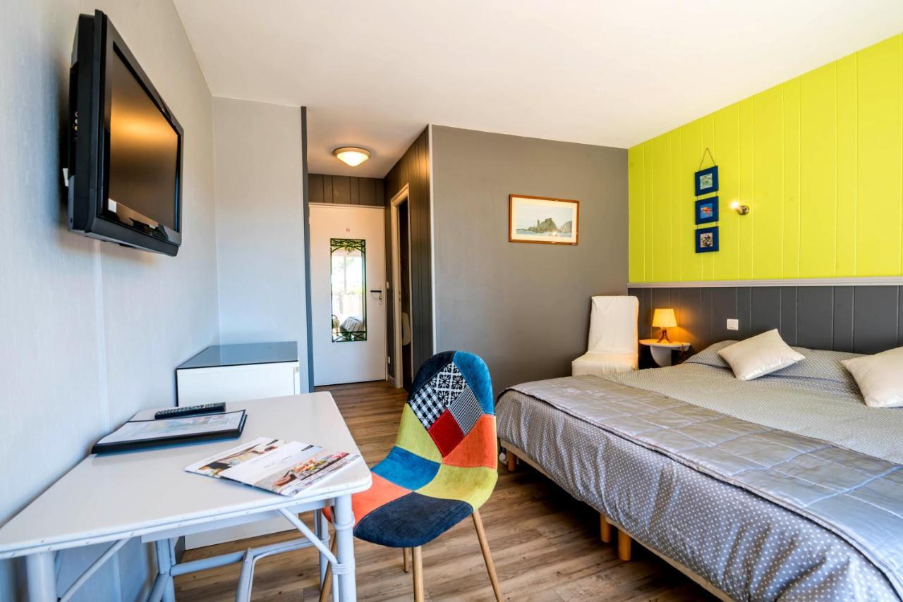 L'Hippocampe Hotel Plouharnel Bagian luar foto