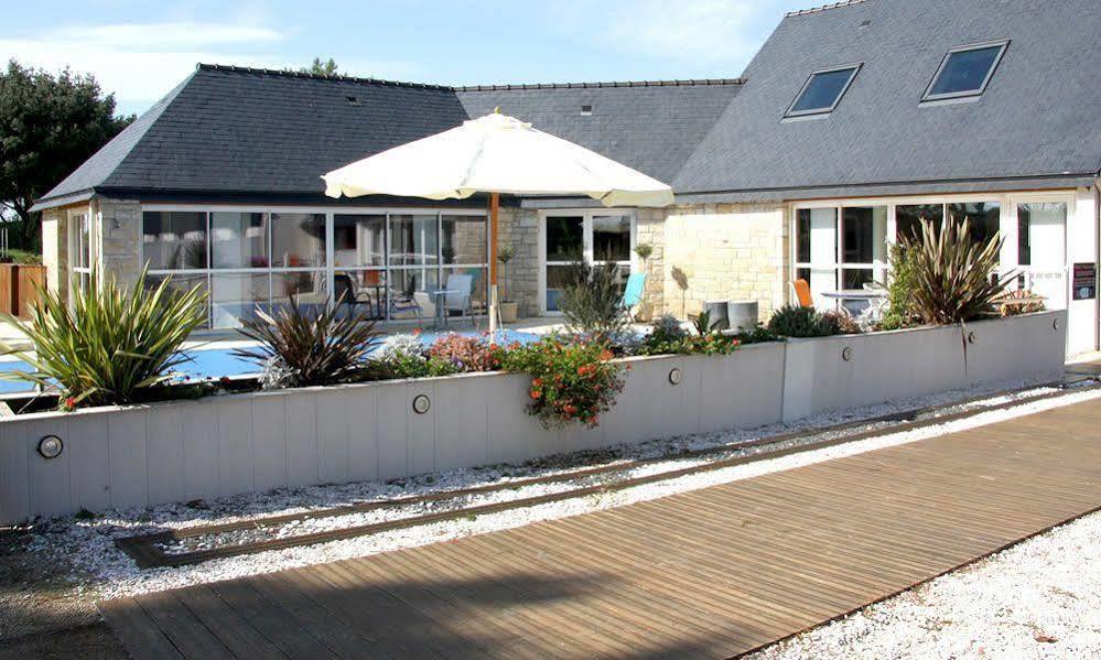 L'Hippocampe Hotel Plouharnel Bagian luar foto