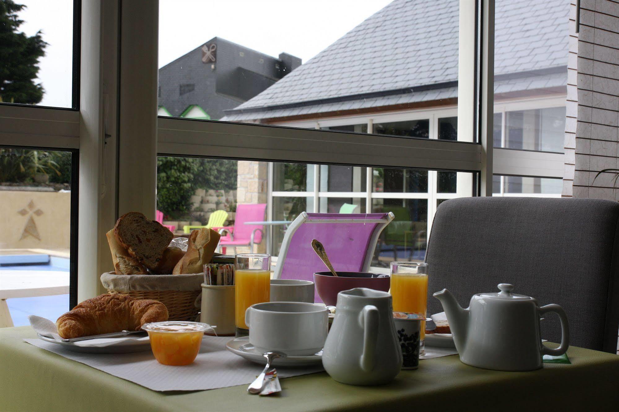 L'Hippocampe Hotel Plouharnel Bagian luar foto